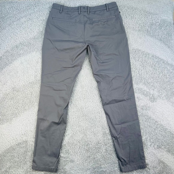 Birddogs Men's Gray Stretch Khaki Pants 36x34 Built-In Liner Boomstick 5-Pocket - Picture 2 of 10